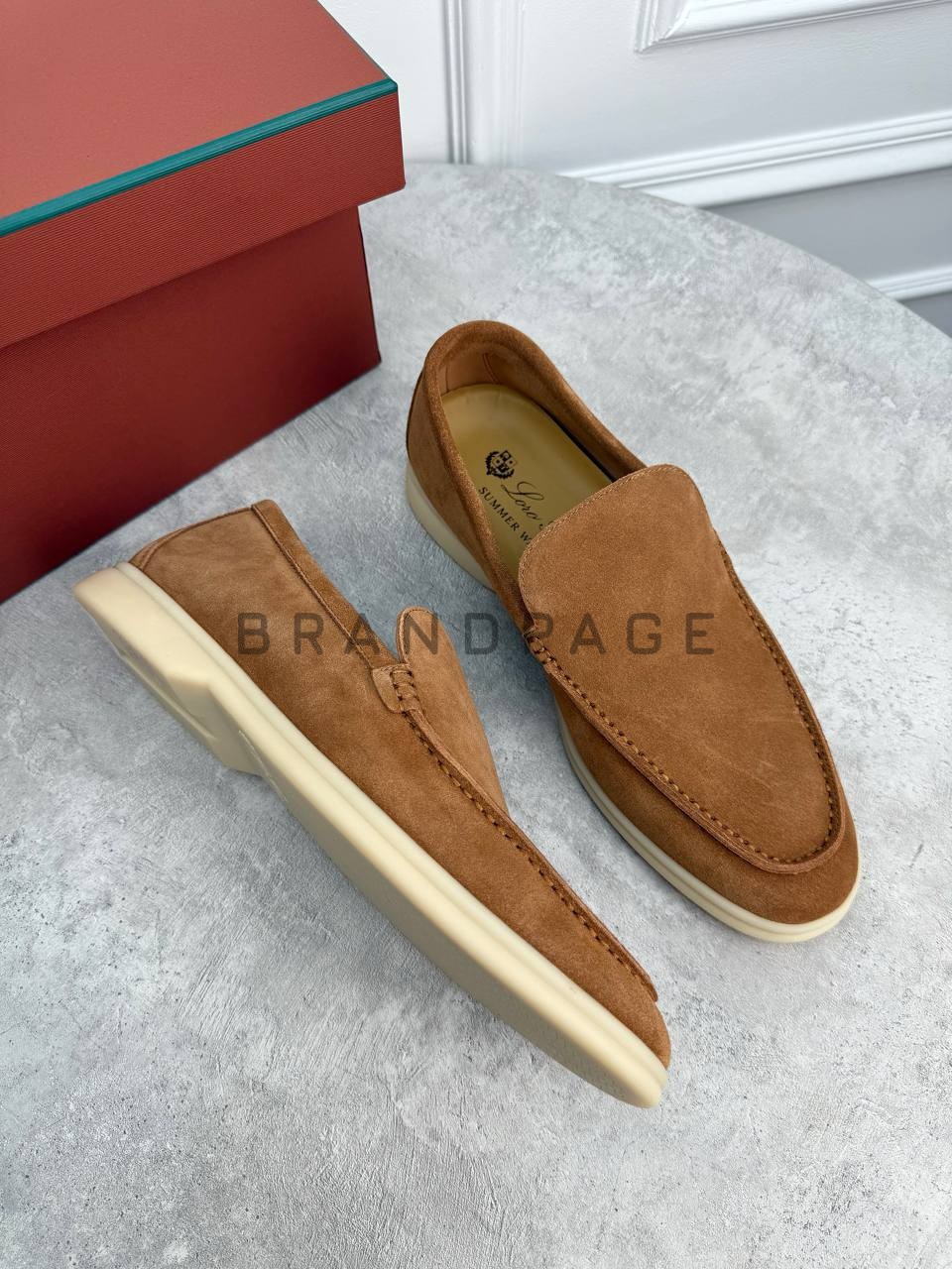 Лоферы из кашемира Loro Piana BPLUX12517 Лоферы из кашемира Loro Piana BPLUX12517