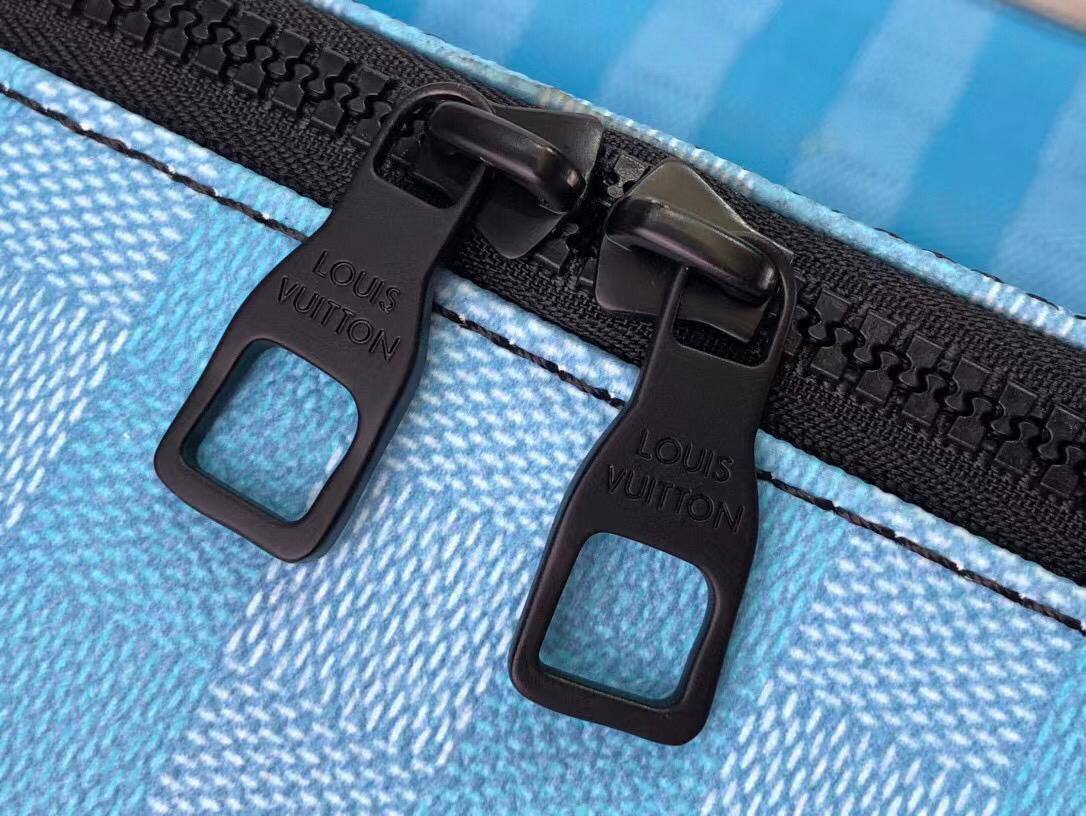 Рюкзак голубой коллекционный Louis Vuitton BP-13409 Рюкзак голубой коллекционный Louis Vuitton BP-13409