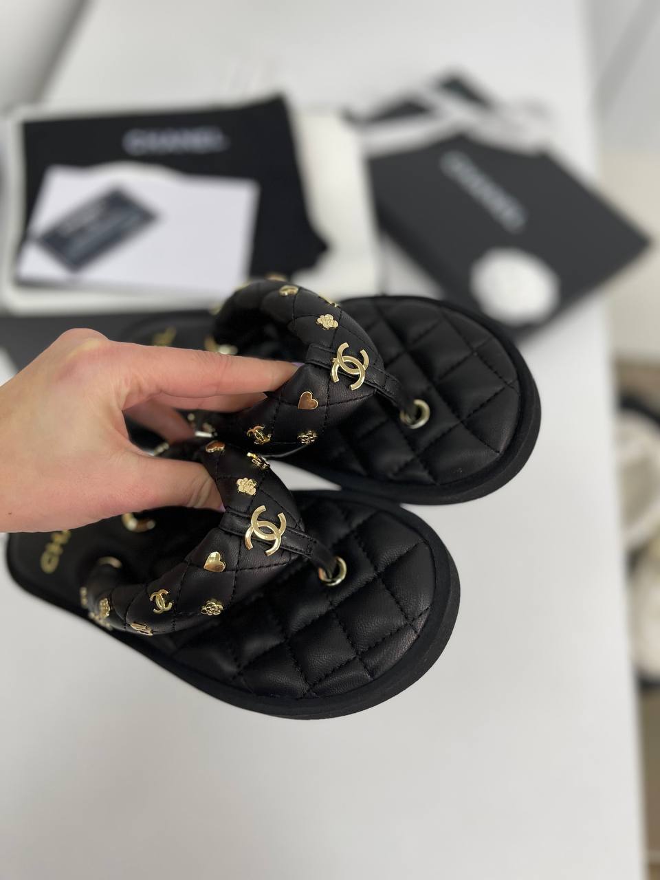 Шлёпанцы Chanel BP-31431 коллекционные Шлёпанцы Chanel BP-31431 коллекционные