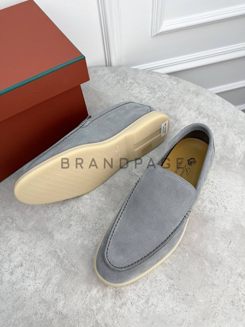 Лоферы из кашемира Loro Piana BPLUX12517 Лоферы из кашемира Loro Piana BPLUX12517