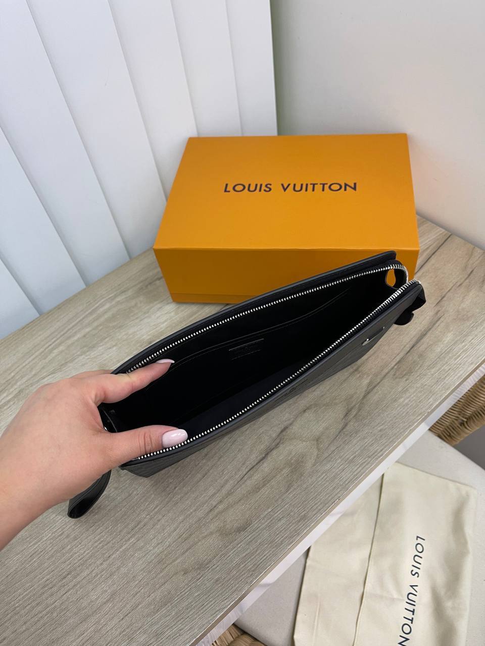 Папка темно-серая А5 Louis Vuitton премиум BP-28002 Папка темно-серая А5 Louis Vuitton премиум BP-28002