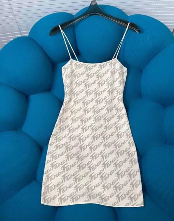 Коллекционный сарафан Fendi BP-12927 Коллекционный сарафан Fendi BP-12927