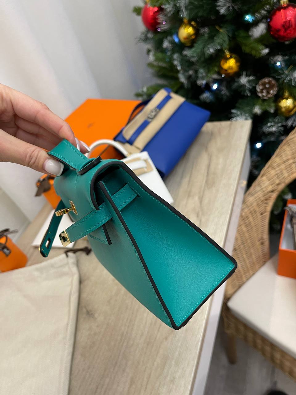 Элитная женская сумка Kelly Pochette Hermes BP-44507 Элитная женская сумка Kelly Pochette Hermes BP-44507