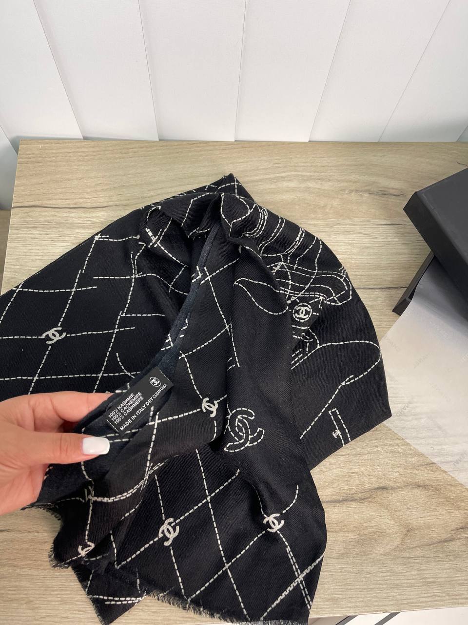 Chanel BP-19325 премиальный палантин Chanel BP-19325 премиальный палантин