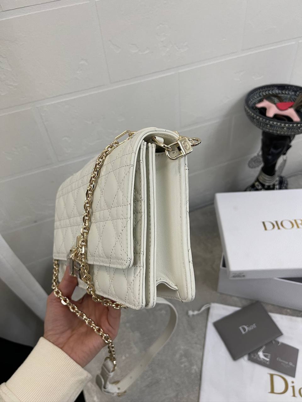 Женская сумка 24 см Christian Dior коллекционная BP-43446 Женская сумка 24 см Christian Dior коллекционная BP-43446