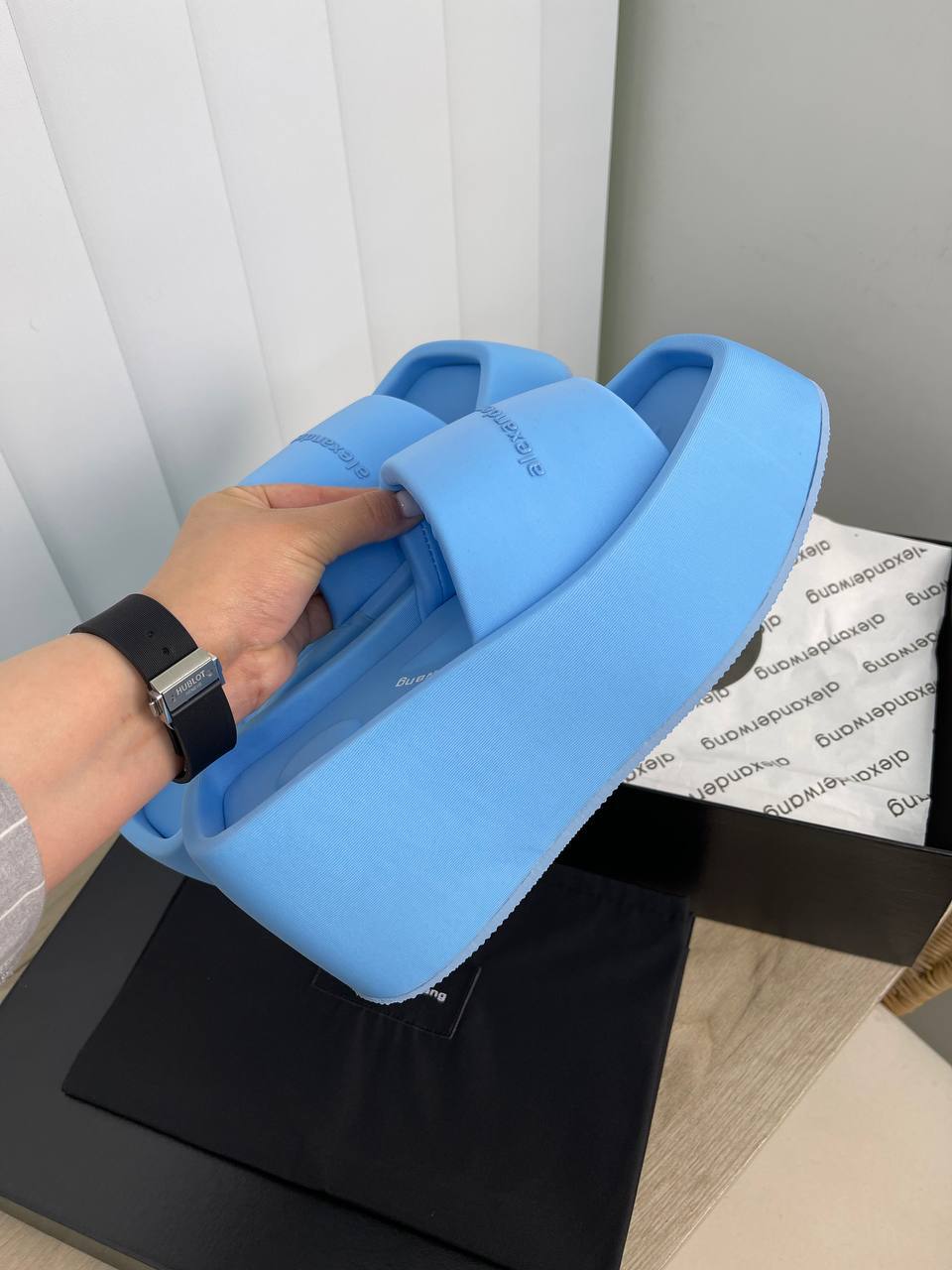 Шлёпанцы коллекционные Alexander Wang BP-13935 Шлёпанцы коллекционные Alexander Wang BP-13935