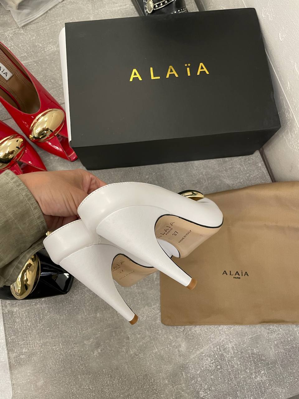 Дизайнерские туфли Alaia BP-51992 Дизайнерские туфли Alaia BP-51992