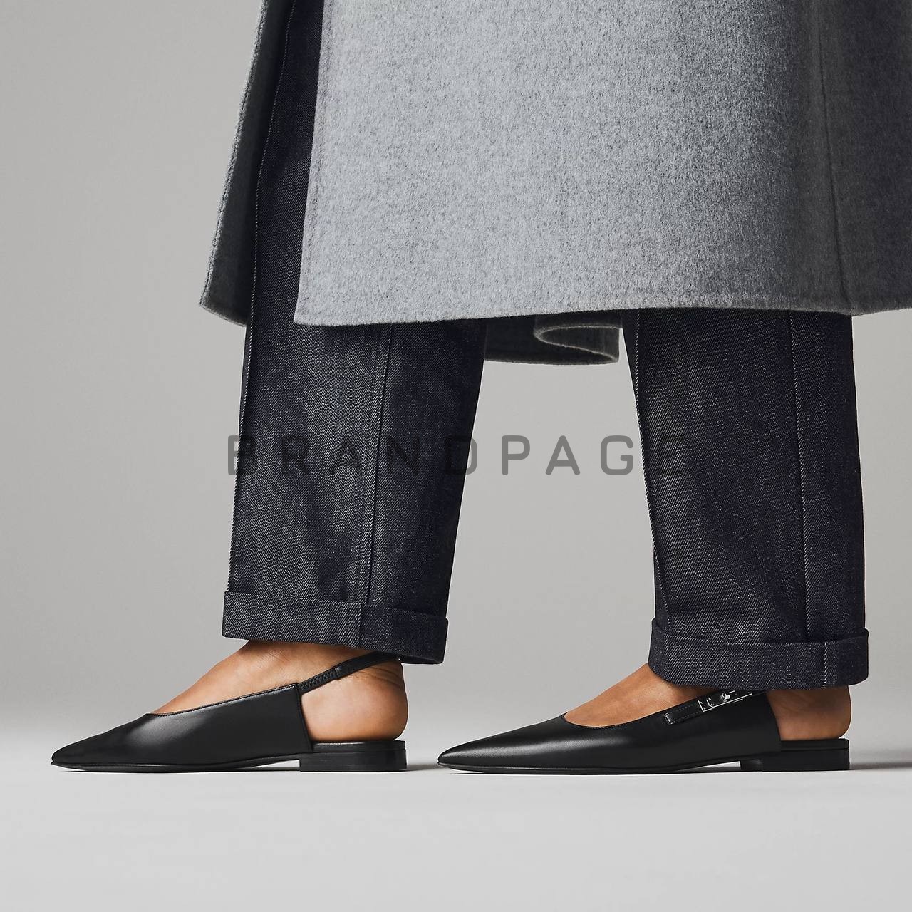 Балетки из материала HERMES Lovely BPLUX12446 Балетки из материала HERMES Lovely BPLUX12446