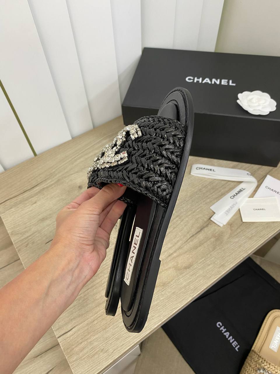 Chanel BP-36238 трендовые шлепанцы Chanel BP-36238 трендовые шлепанцы