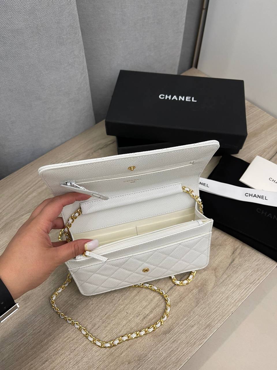 Женская сумка Chanel WOC BP-39762, премиум Женская сумка Chanel WOC BP-39762, премиум