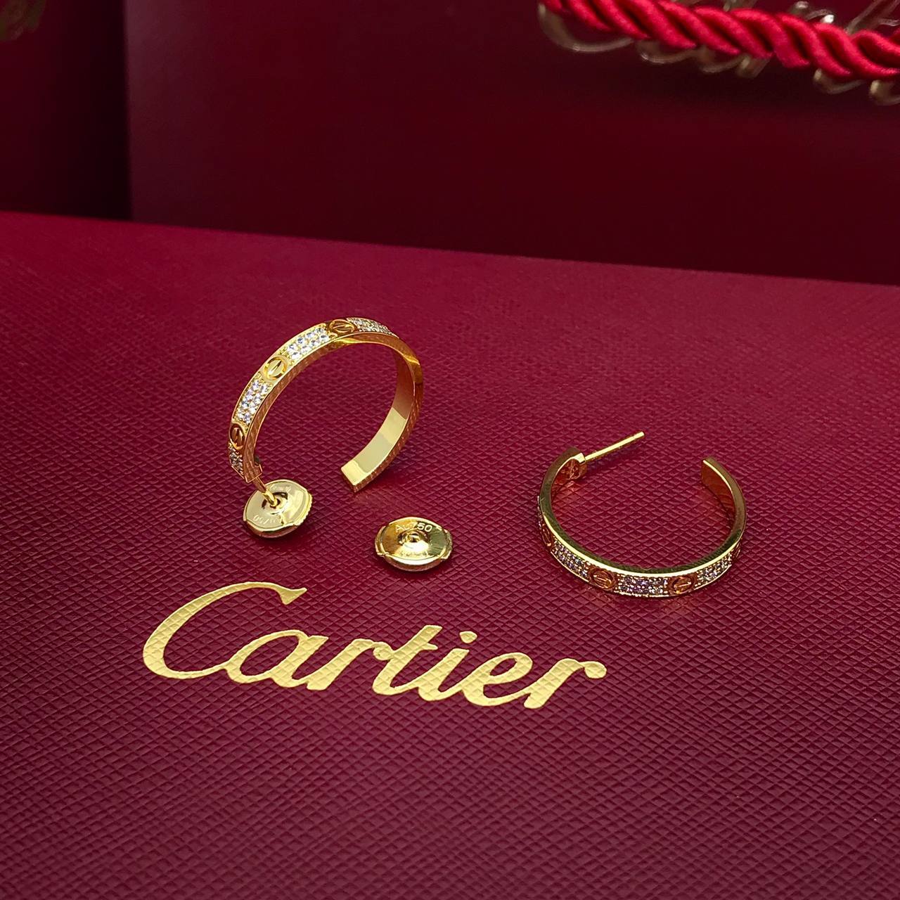 Серьги коллекционные Cartier BP-27120 Серьги коллекционные Cartier BP-27120
