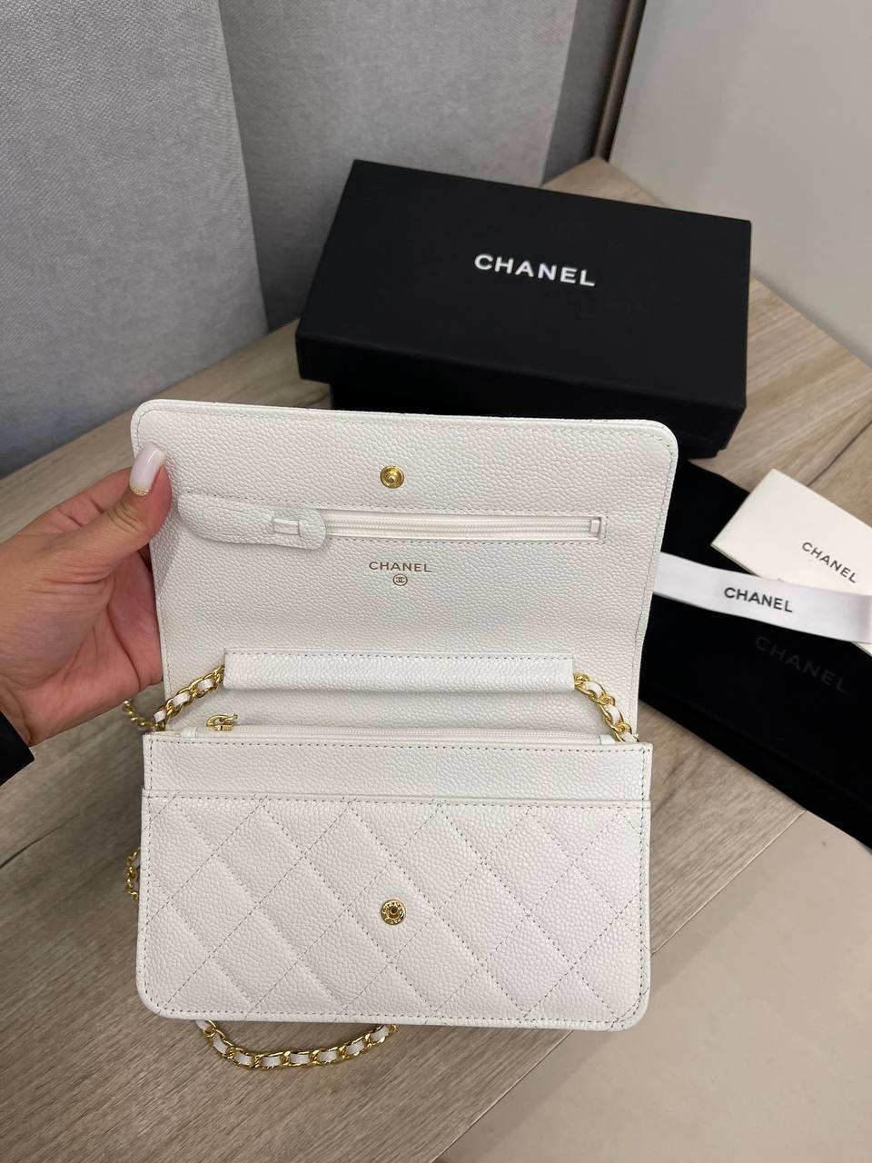 Женская сумка Chanel WOC BP-39762, премиум Женская сумка Chanel WOC BP-39762, премиум
