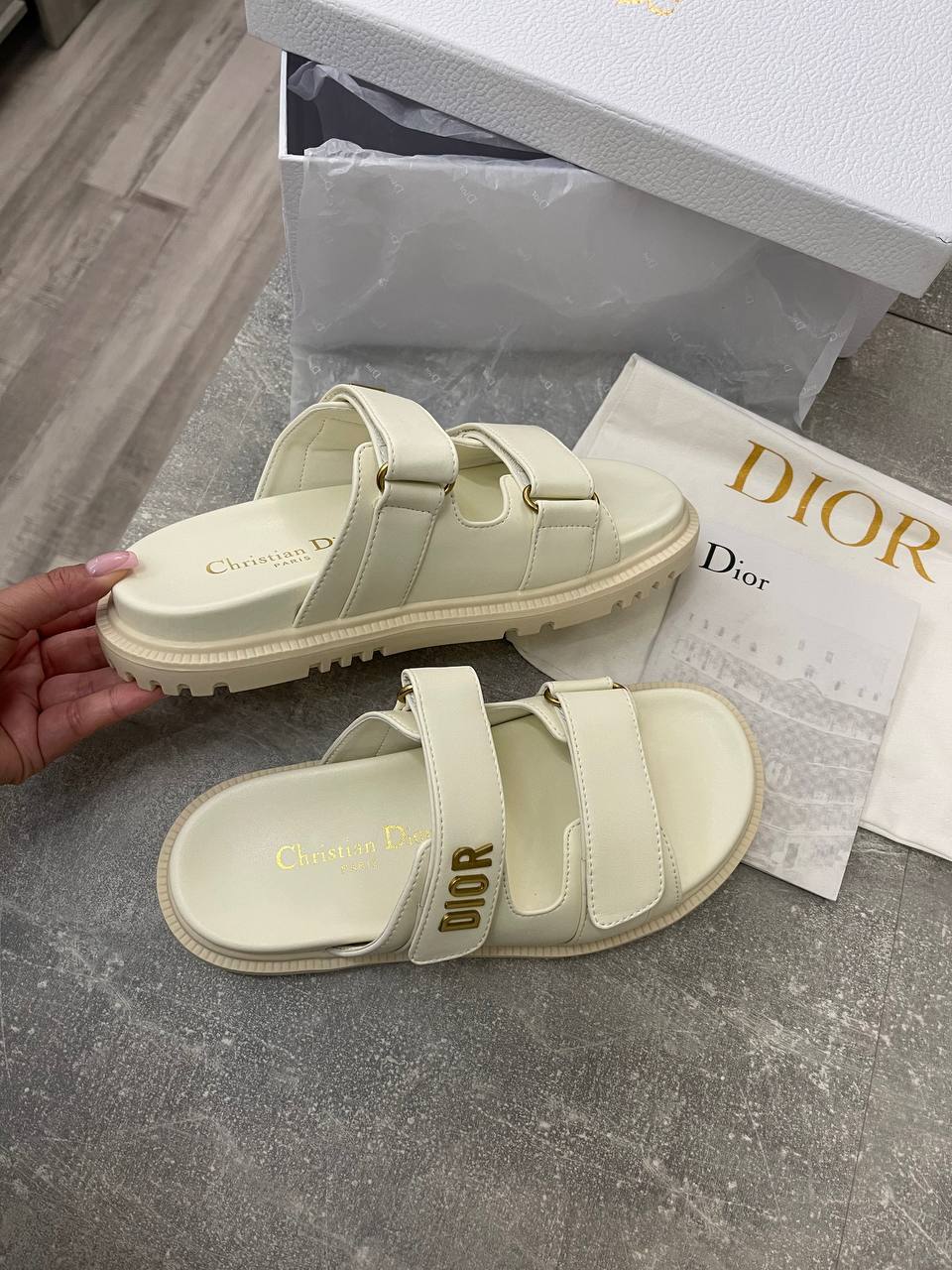 Коллекционные шлепанцы Christian Dior BP-49078 Коллекционные шлепанцы Christian Dior BP-49078