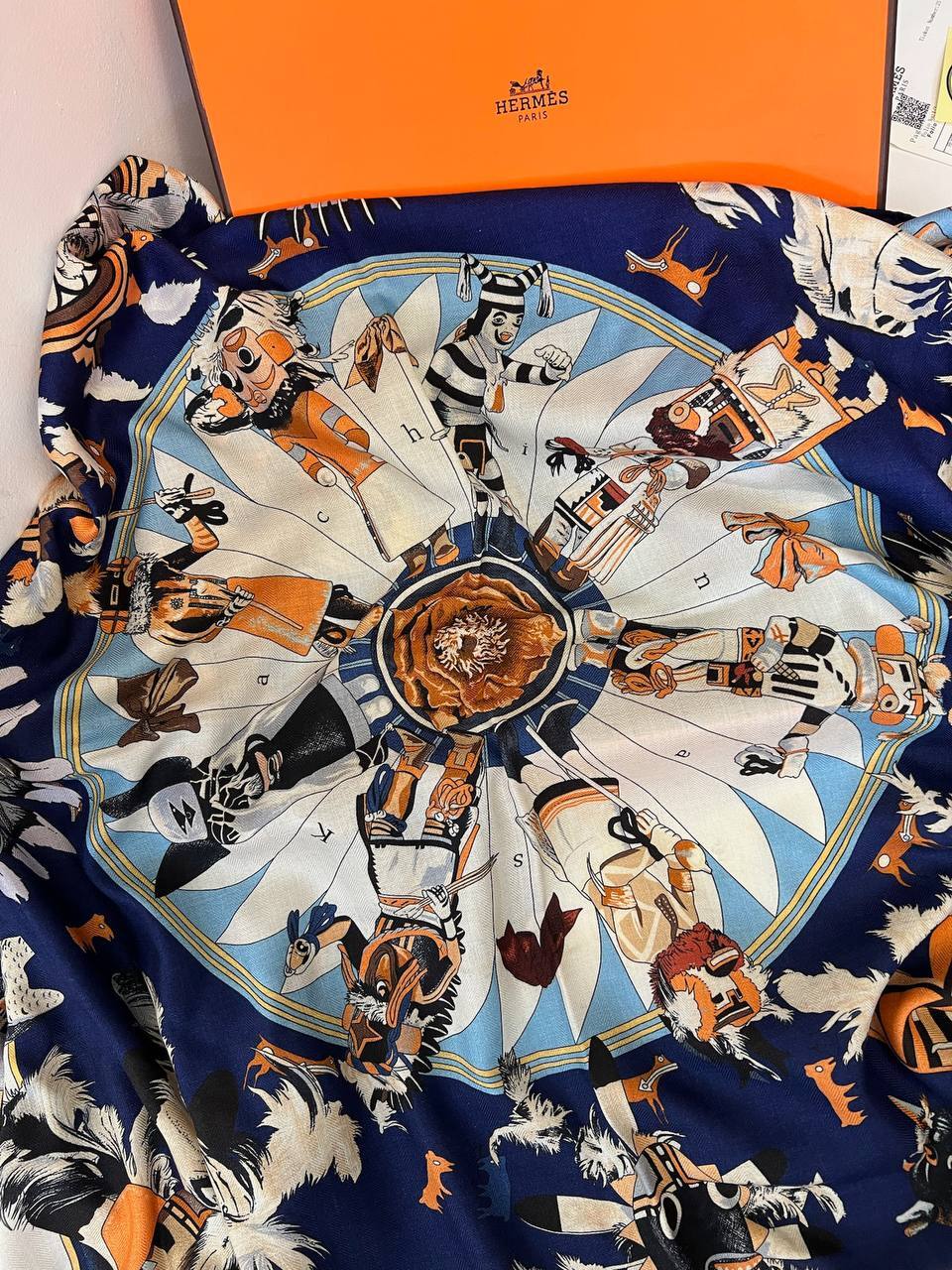 Платок эксклюзивный 140*140 Hermes BP-52541 Платок эксклюзивный 140*140 Hermes BP-52541