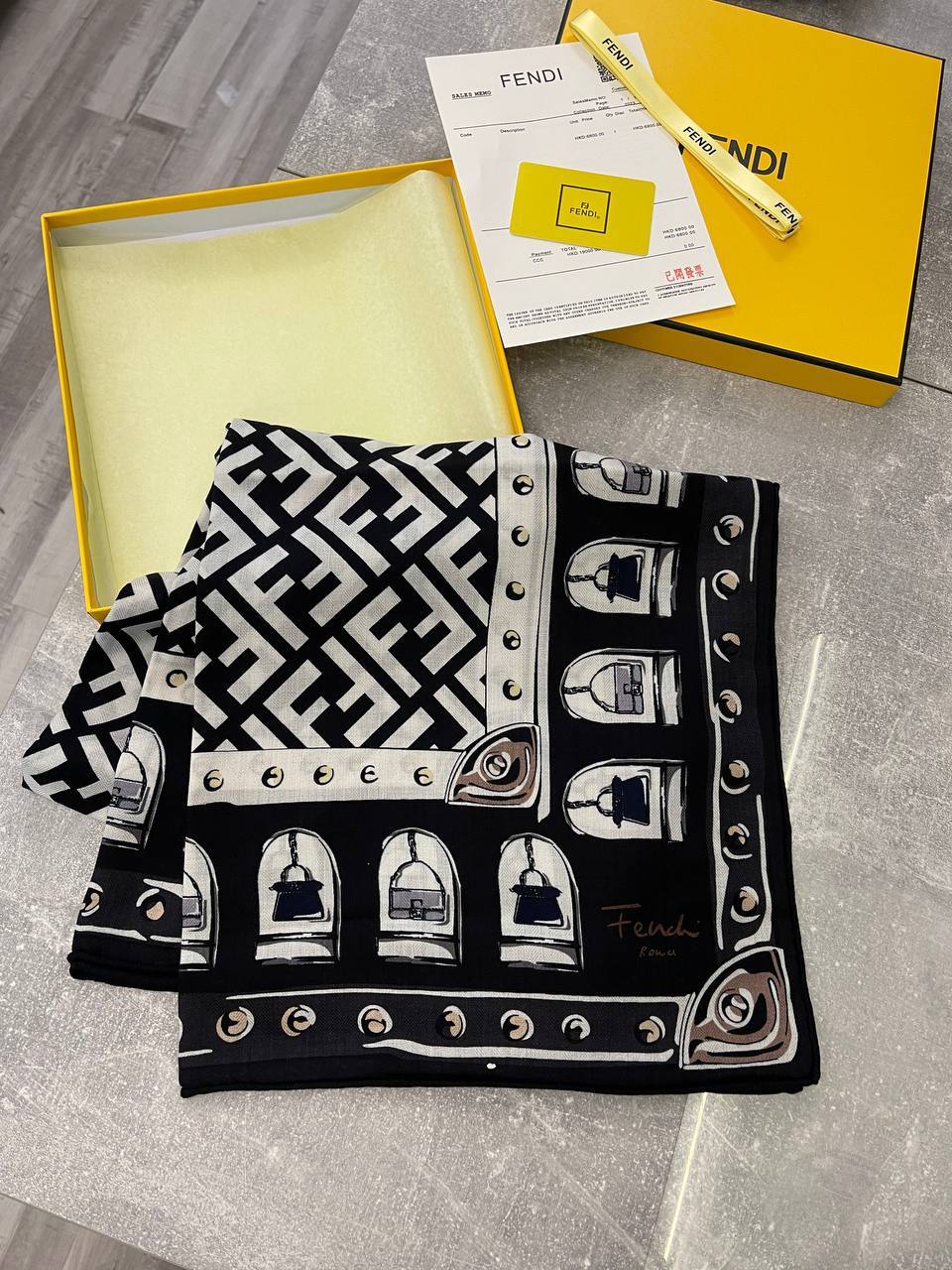 Платок люкс Fendi BP-43882 Платок люкс Fendi BP-43882