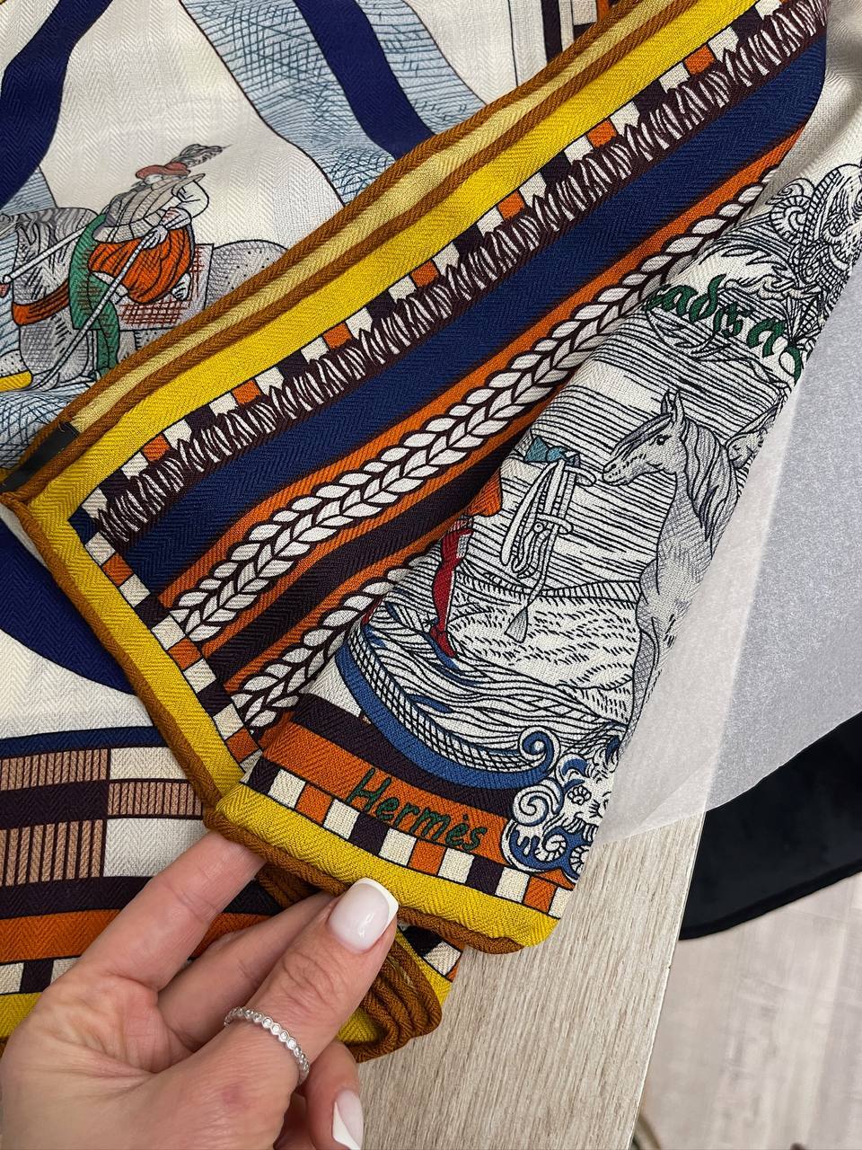 Платок люксовый Hermes BP-43791 Платок люксовый Hermes BP-43791