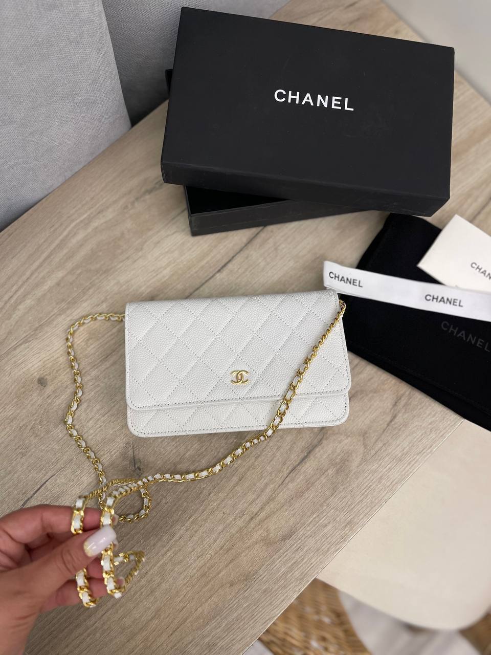 Женская сумка Chanel WOC BP-39762, премиум Женская сумка Chanel WOC BP-39762, премиум