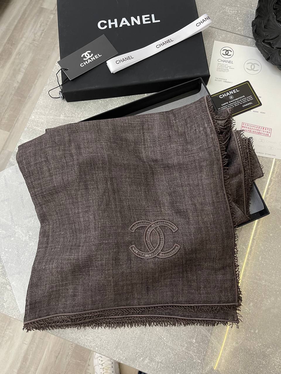 Элегантный палантин Chanel BP-40818 Элегантный палантин Chanel BP-40818