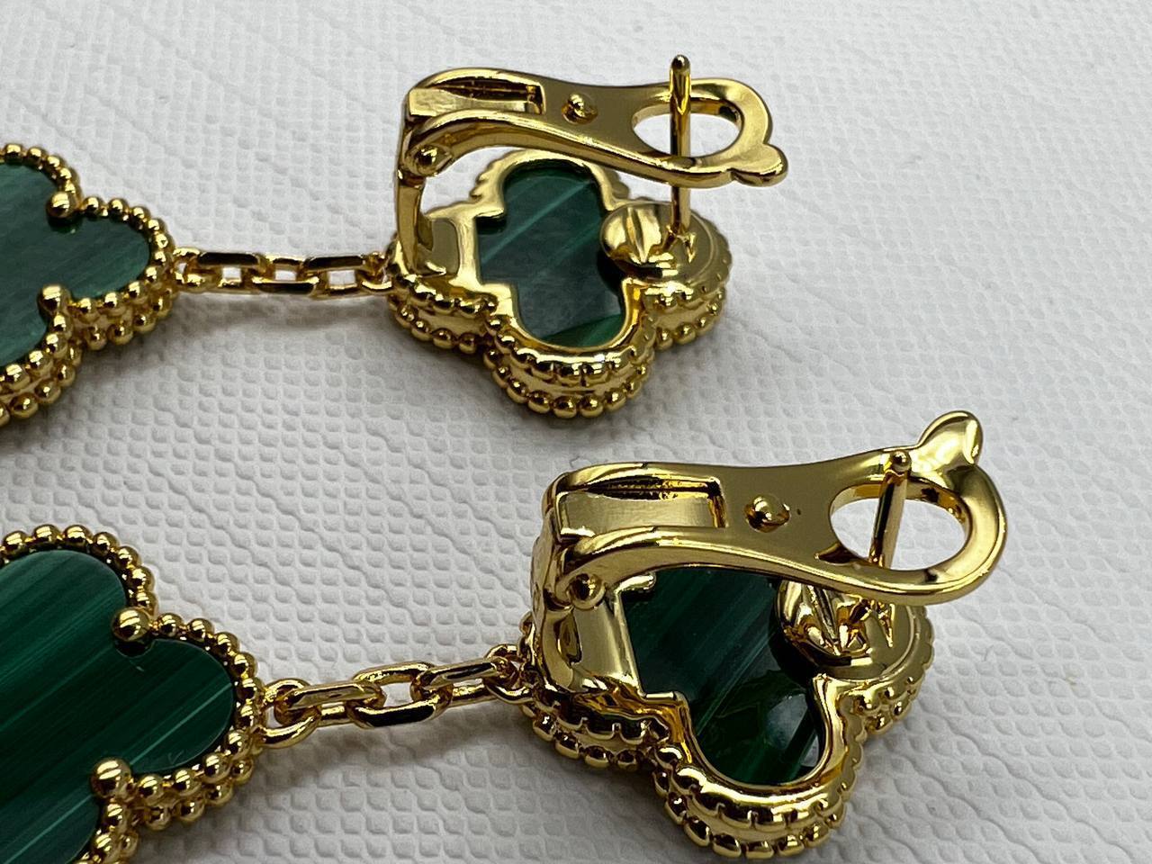 Элегантные серьги Van Cleef BP-47666 Элегантные серьги Van Cleef BP-47666