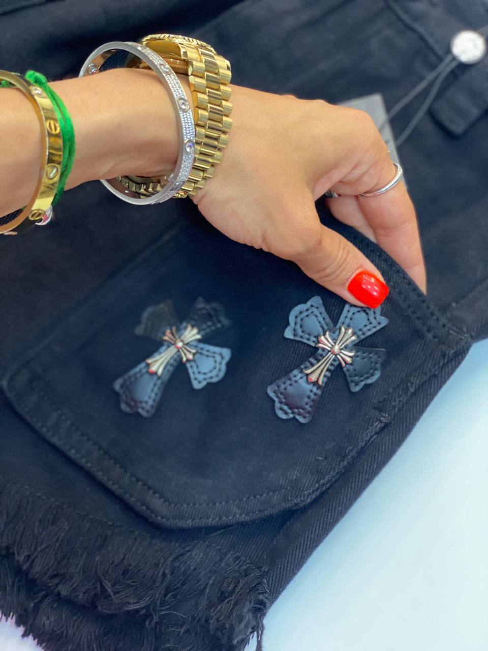 Шорты Chrome Hearts премиум BP-17332 Шорты Chrome Hearts премиум BP-17332