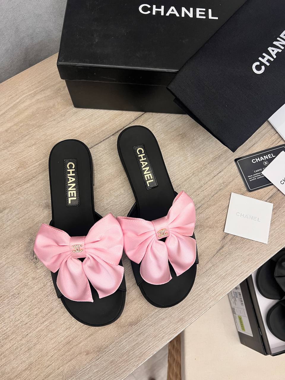 Chanel BP-52472 люкс шлепанцы Chanel BP-52472 люкс шлепанцы