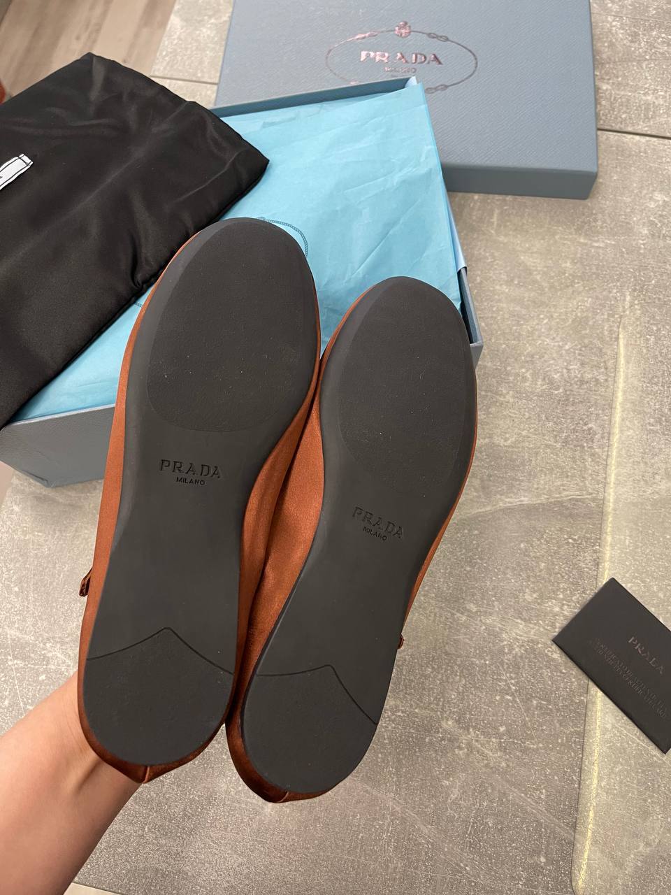 Повседневные балетки Prada BP-50474 Повседневные балетки Prada BP-50474