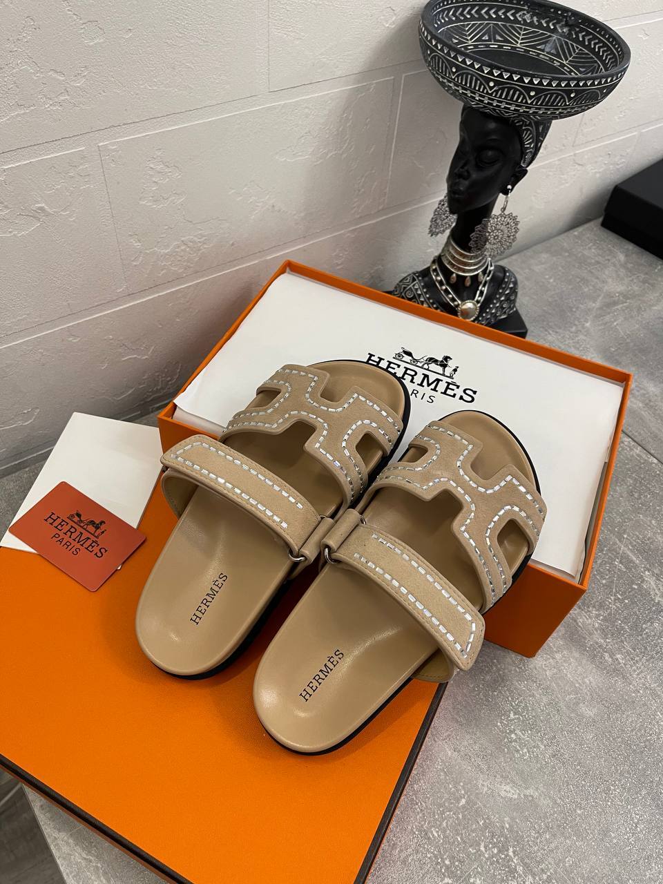 Сандалии люкс Hermes BP-49159 Сандалии люкс Hermes BP-49159