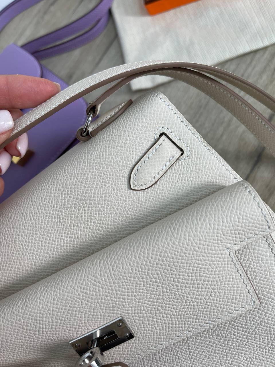 Коллекционная сумка женская Kelly Epsom Hermes BP-25777 Коллекционная сумка женская Kelly Epsom Hermes BP-25777