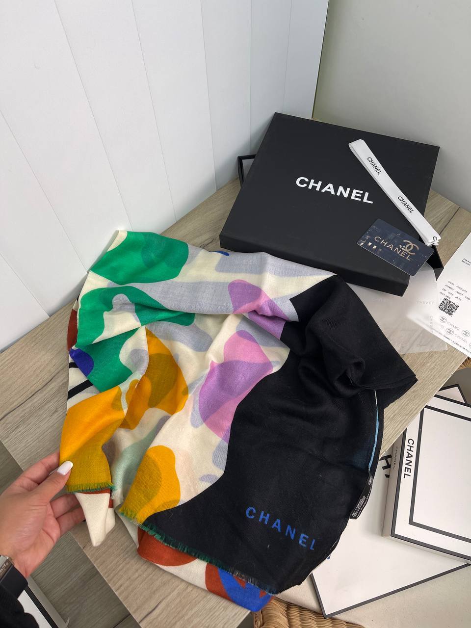 Chanel BP-19321 эксклюзивный палантин Chanel BP-19321 эксклюзивный палантин