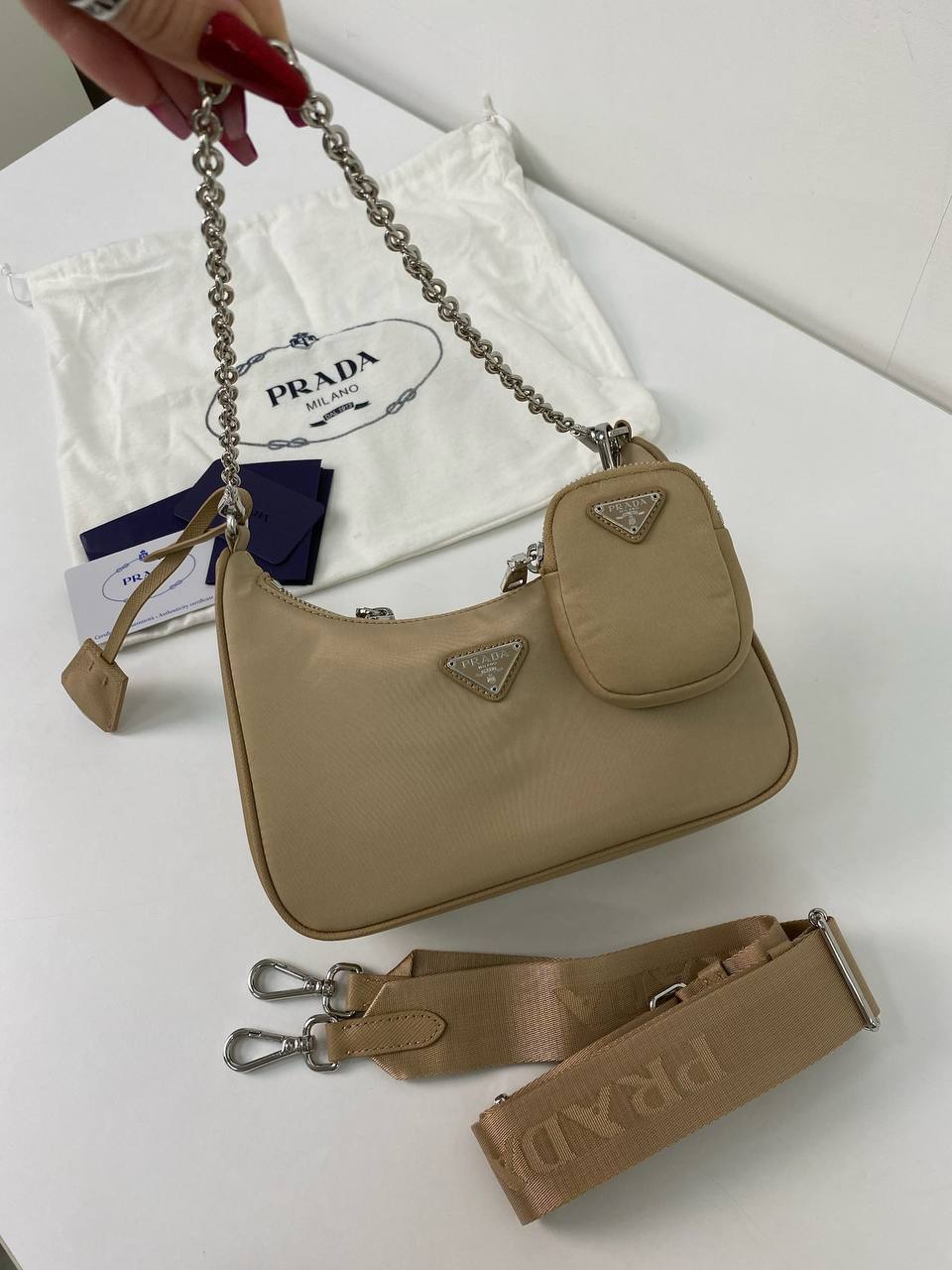 Трендовая женская сумка Prada BP-26805 Трендовая женская сумка Prada BP-26805