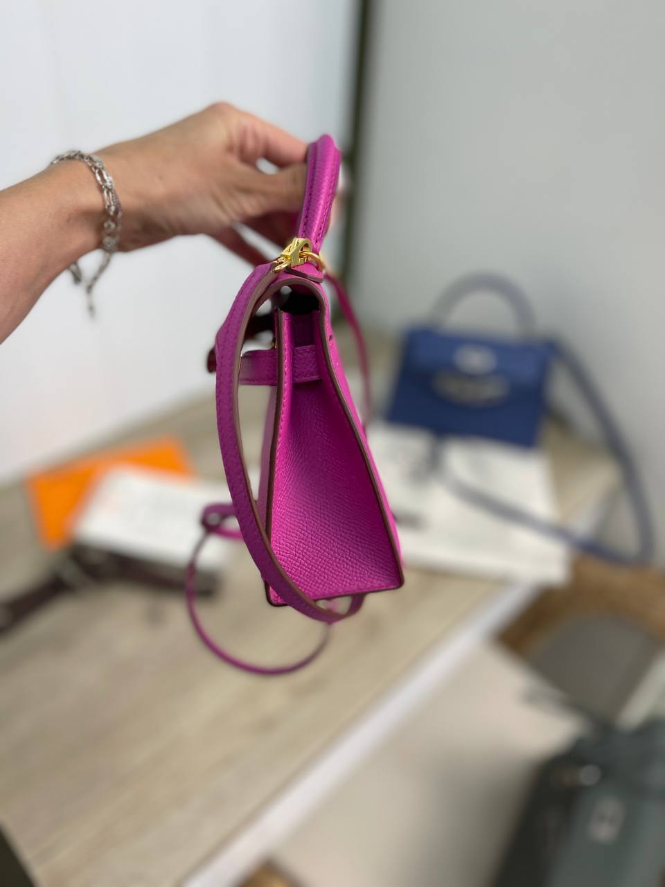 KELLY мини женская коллекционная сумка Hermes BP-13872 KELLY мини женская коллекционная сумка Hermes BP-13872