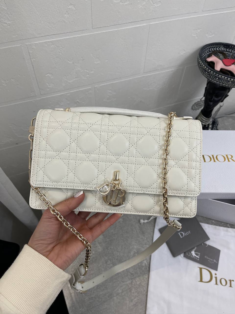 Женская сумка 24 см Christian Dior коллекционная BP-43446 Женская сумка 24 см Christian Dior коллекционная BP-43446