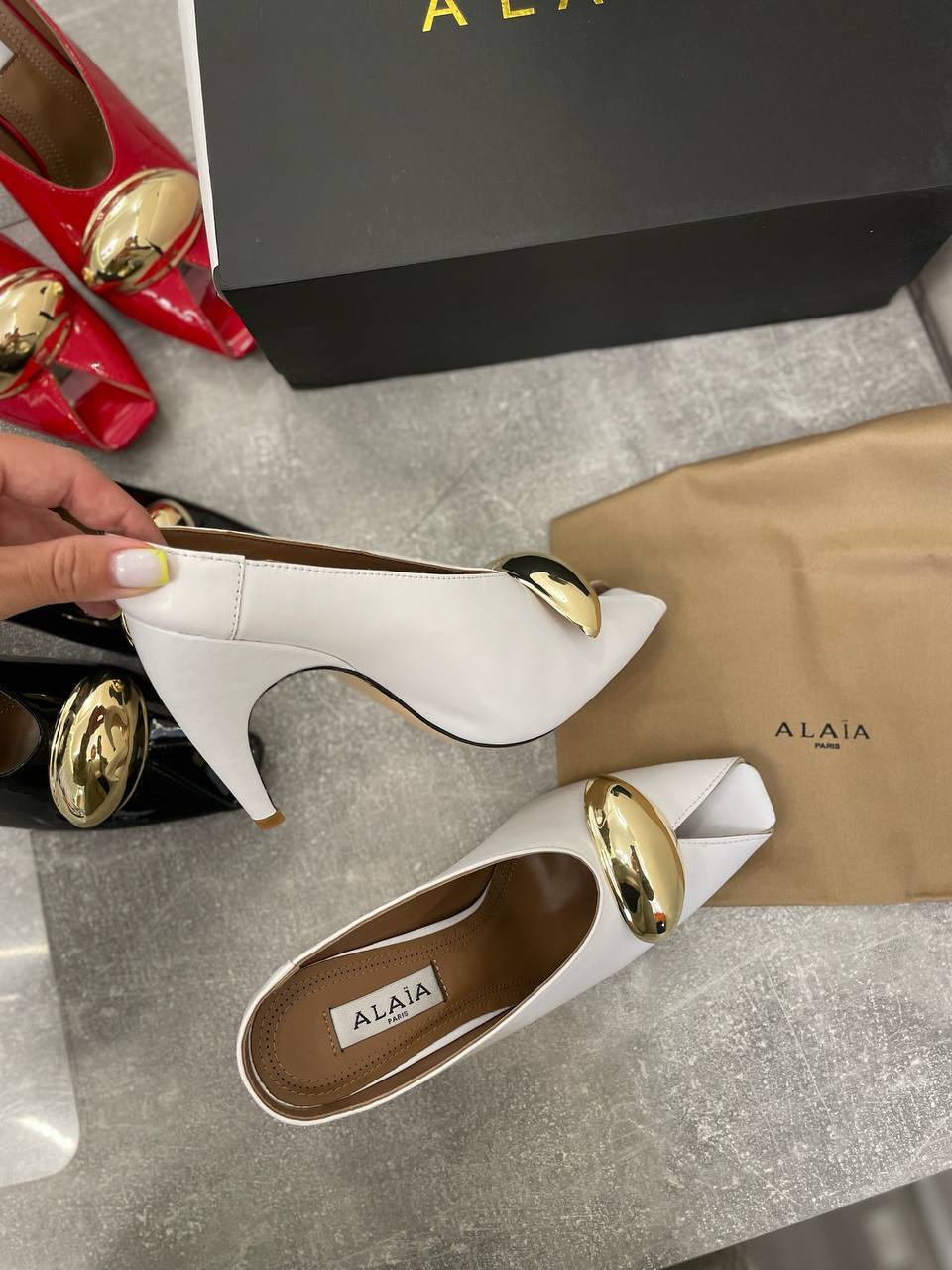 Дизайнерские туфли Alaia BP-51992 Дизайнерские туфли Alaia BP-51992
