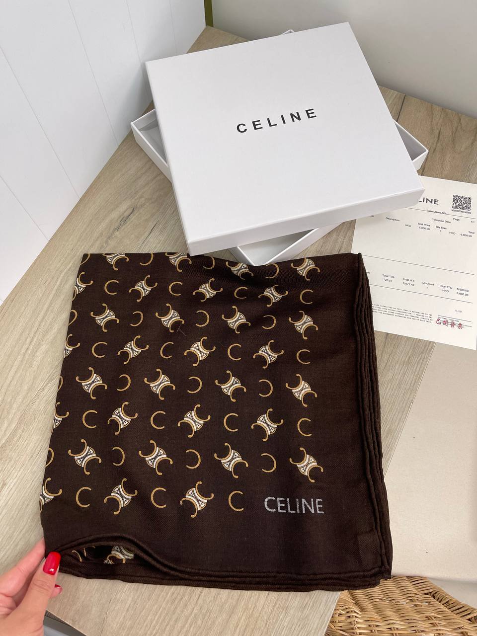 Платок премиум Celine BP-20578 Платок премиум Celine BP-20578
