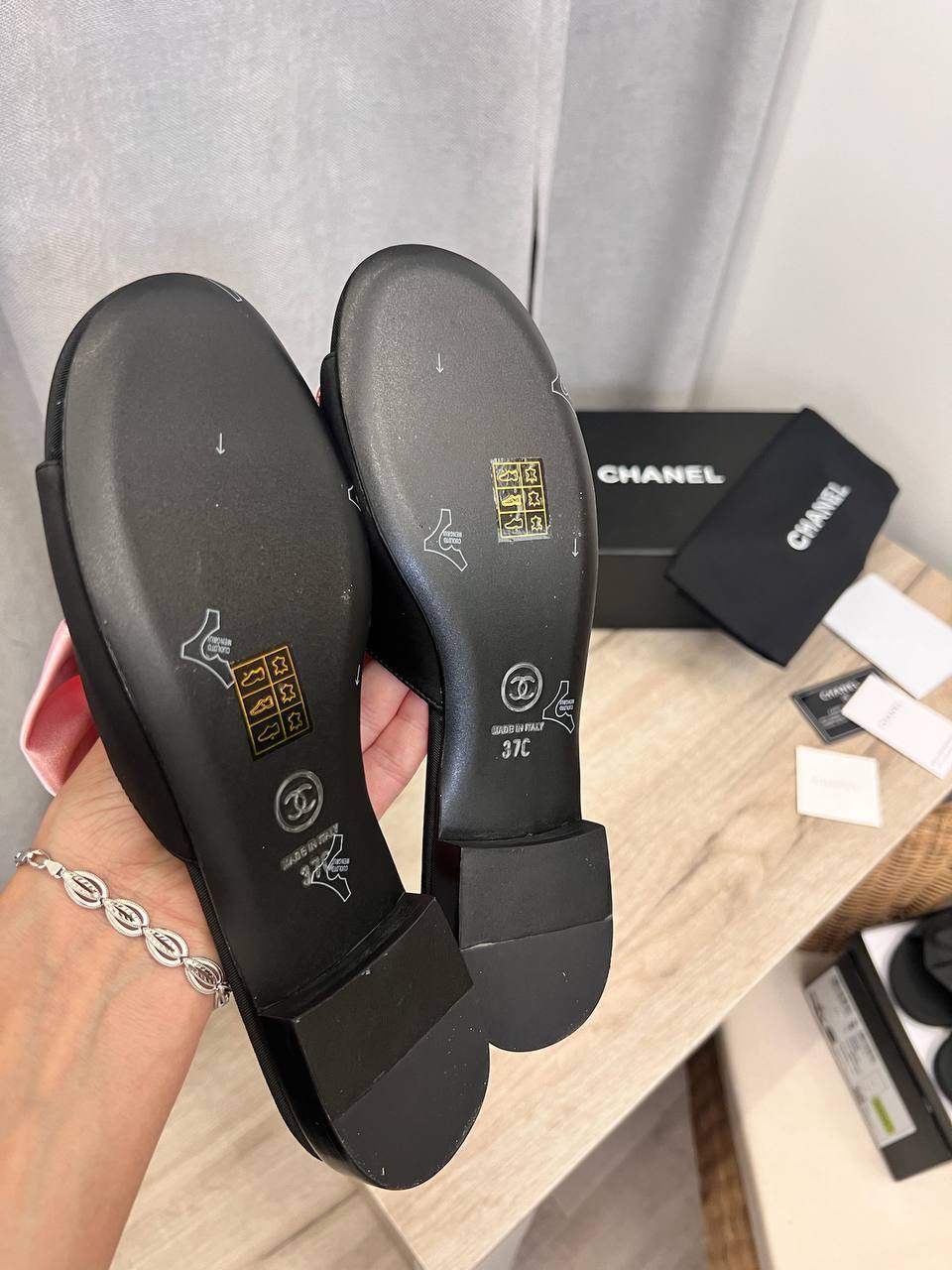 Chanel BP-52472 люкс шлепанцы Chanel BP-52472 люкс шлепанцы