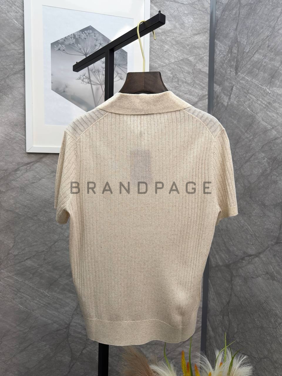 Футболка из комбинированных материалов Loro Piana BPLUX13040 Футболка из комбинированных материалов Loro Piana BPLUX13040