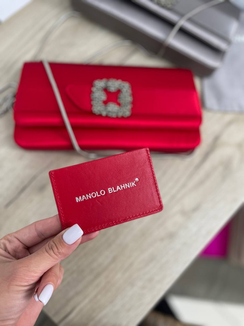 Элитный клатч Manolo Blahnik BP-17766 Элитный клатч Manolo Blahnik BP-17766