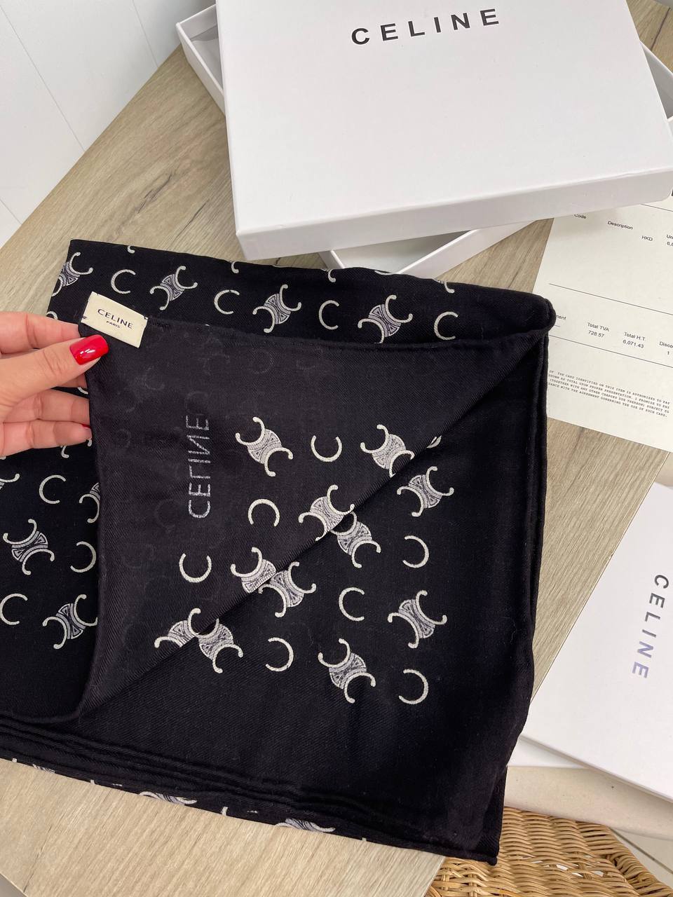 Платок люксовый Celine BP-20576 Платок люксовый Celine BP-20576