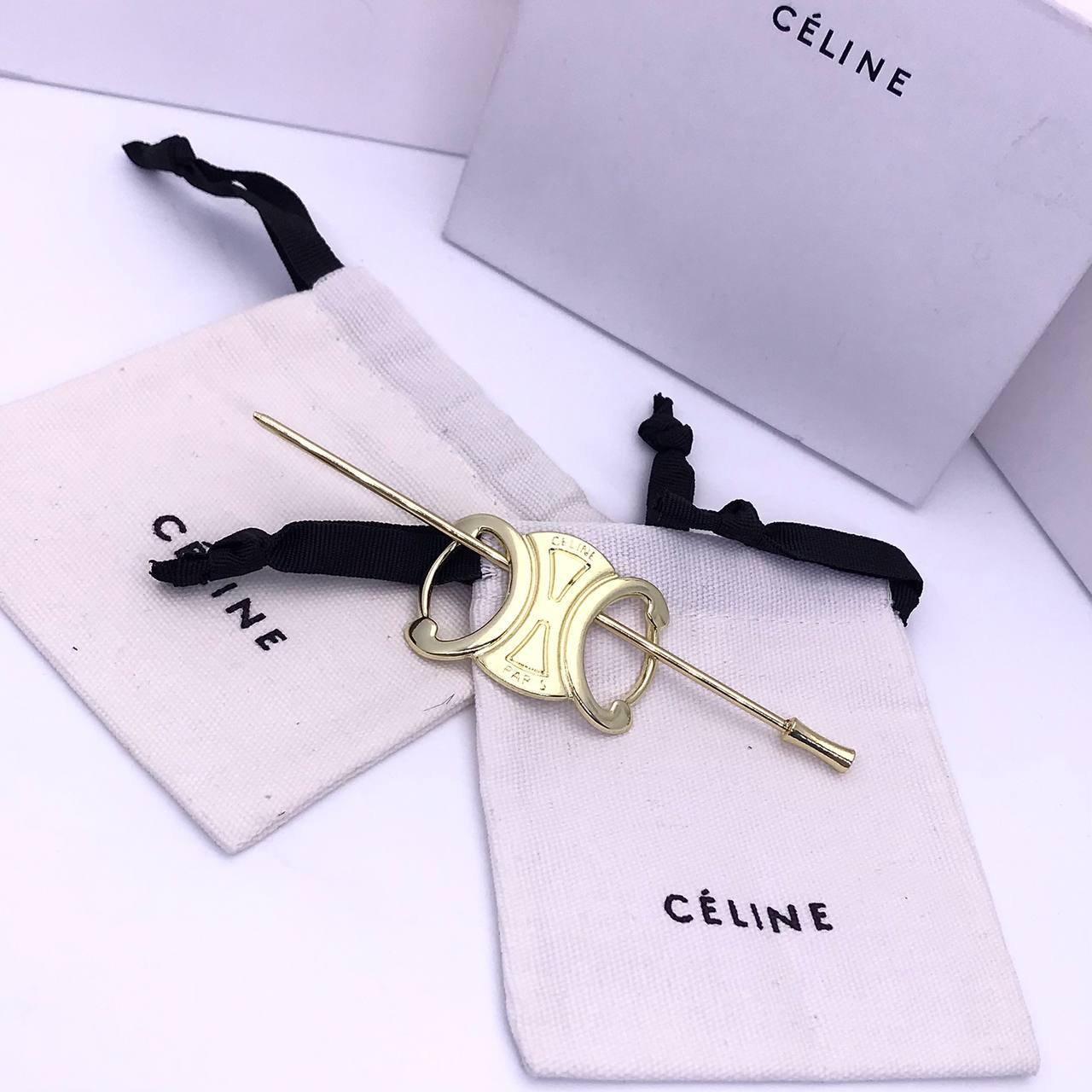 Заколка для волос люкс Celine BP-26890 Заколка для волос люкс Celine BP-26890