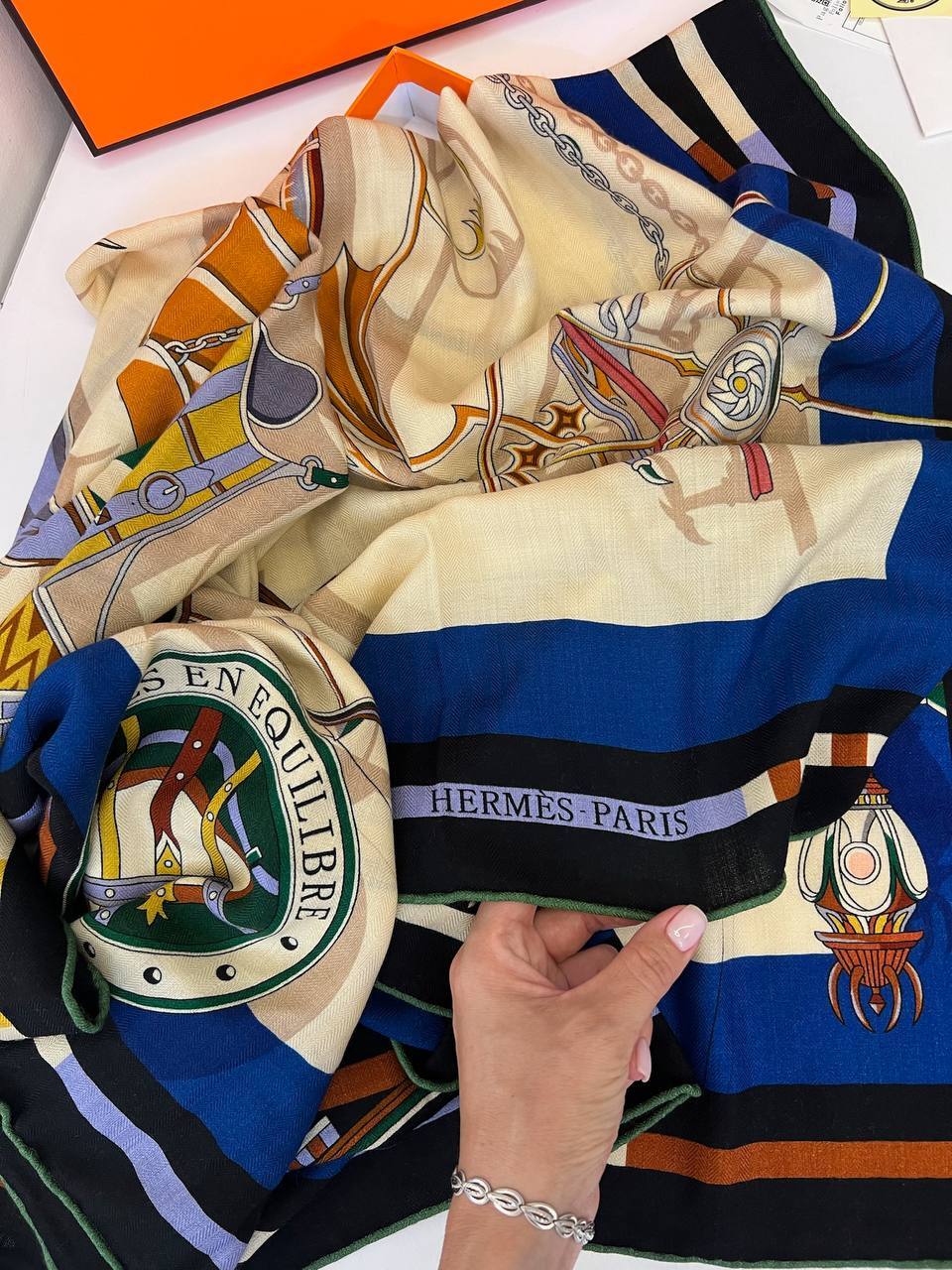 Платок люксовый 140*140 Hermes BP-52540 Платок люксовый 140*140 Hermes BP-52540