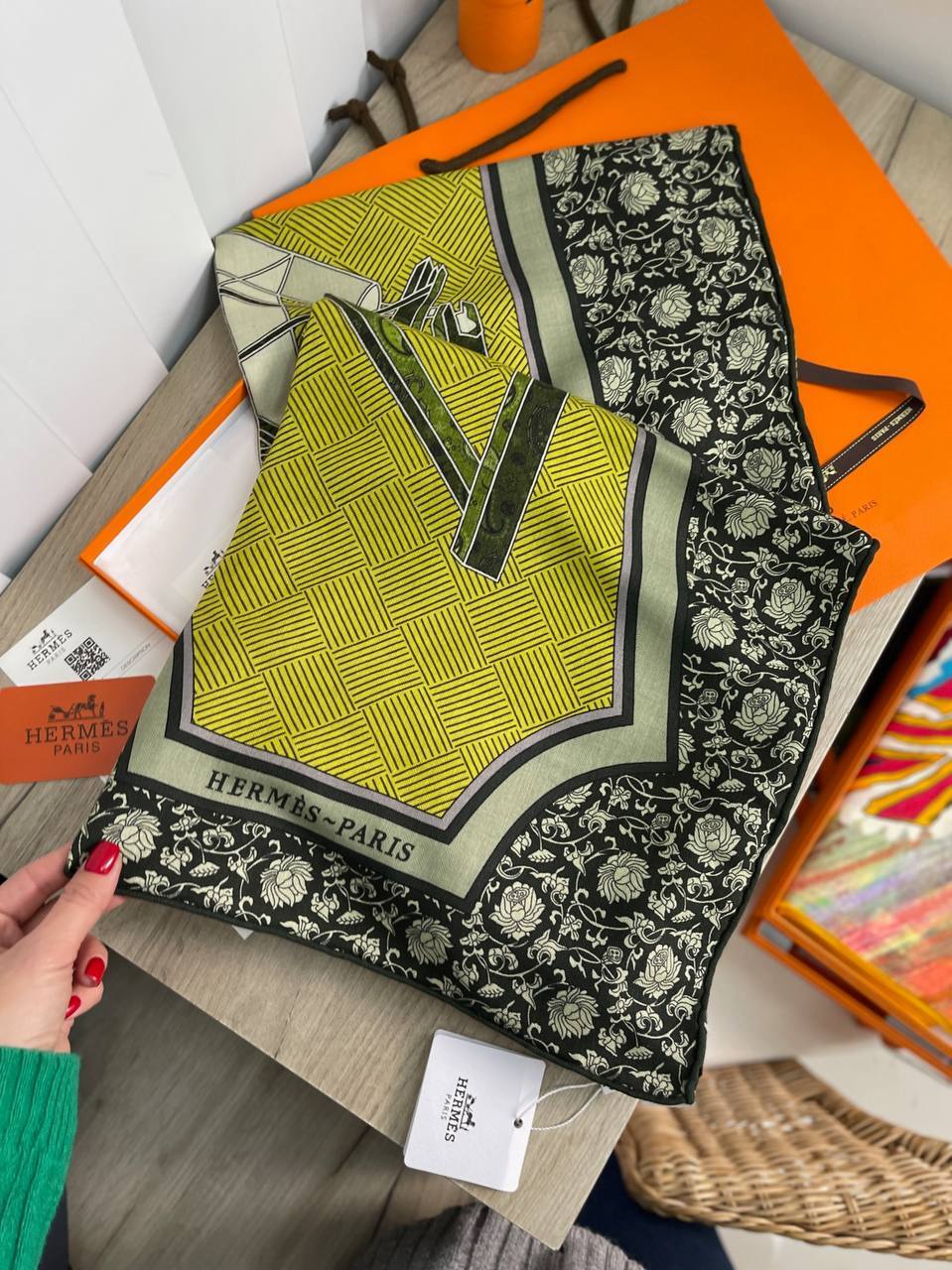 Hermes BP-23885 платок премиум Hermes BP-23885 платок премиум