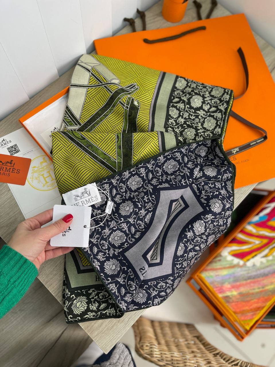 Hermes BP-23885 платок премиум Hermes BP-23885 платок премиум