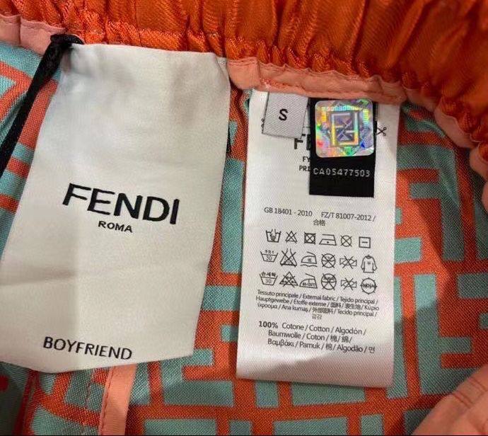 Повседневные шорты Fendi BP-13634 Повседневные шорты Fendi BP-13634
