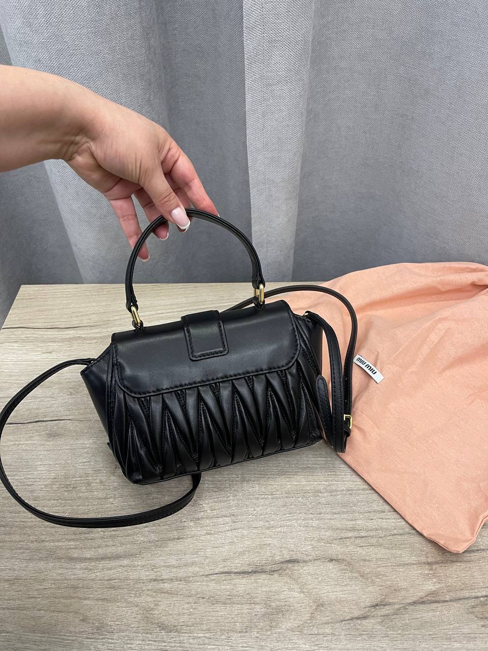 Коллекционная элитная сумка женская Miu Miu 18 см BP-45652 Коллекционная элитная сумка женская Miu Miu 18 см BP-45652