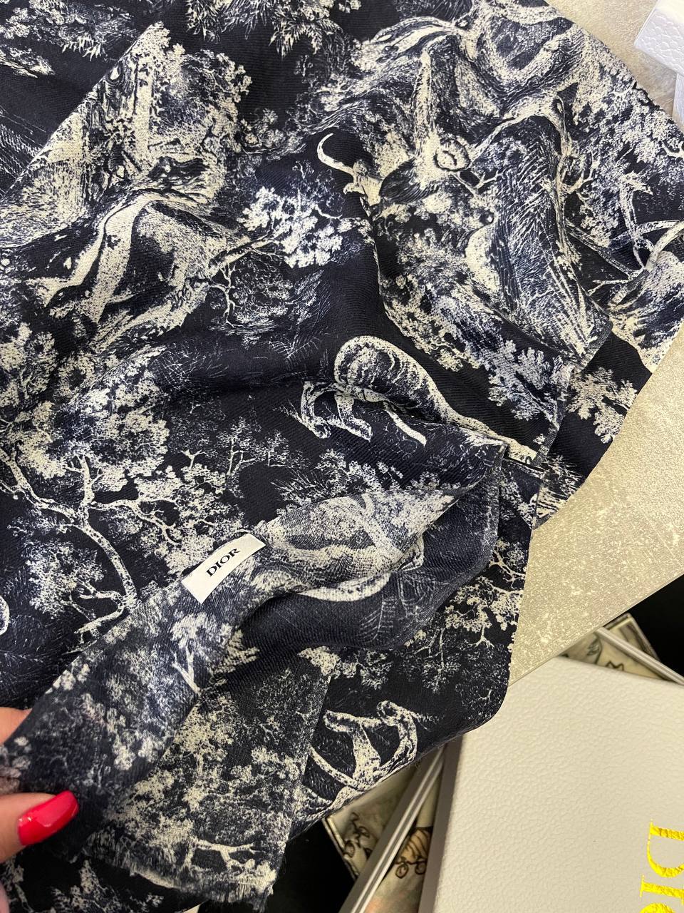 Премиальный палантин Christian Dior BP-53038 Премиальный палантин Christian Dior BP-53038