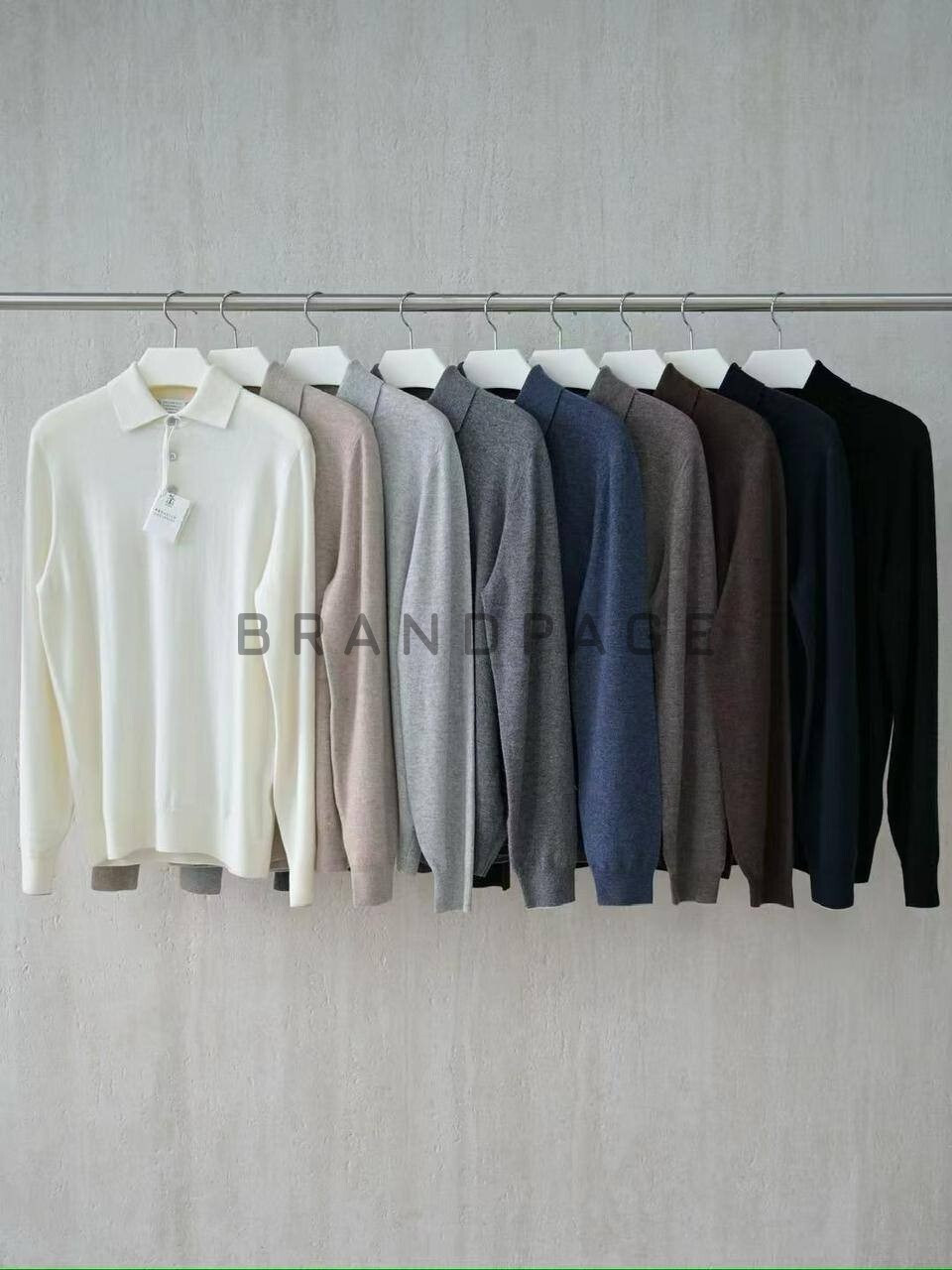 Поло из кашемира BC BPLUX5335 Поло из кашемира BC BPLUX5335