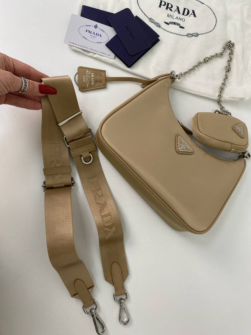 Трендовая женская сумка Prada BP-26805 Трендовая женская сумка Prada BP-26805