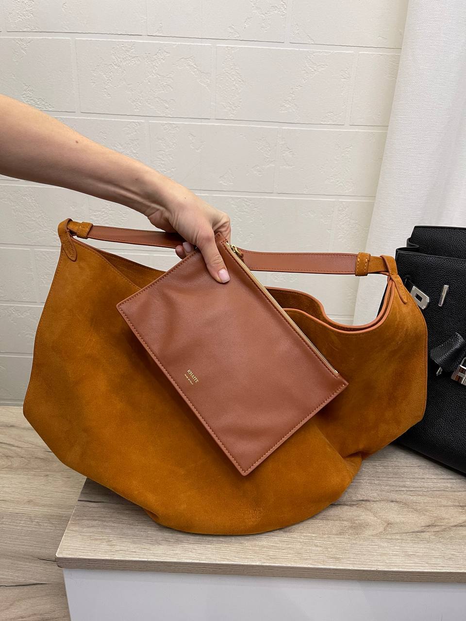 Сумка женская коричневая Khaite элитная BP-45209 Сумка женская коричневая Khaite элитная BP-45209