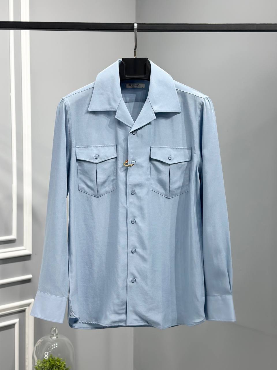 Премиальная рубашка Loro Piana BP-35520 Премиальная рубашка Loro Piana BP-35520