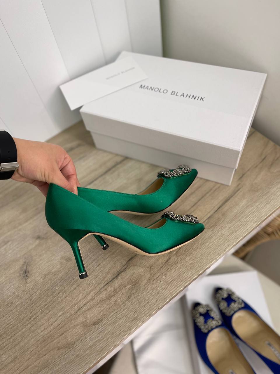 Премиум женские туфли Manolo Blahnik BP-24932 Премиум женские туфли Manolo Blahnik BP-24932